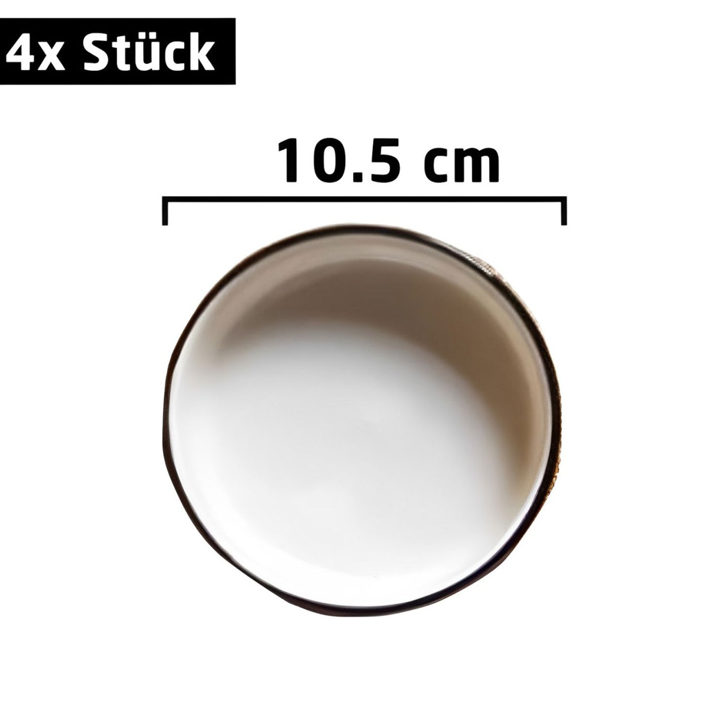 Exklusives Frühstückset 12-Teilig 6 Personen Handmade