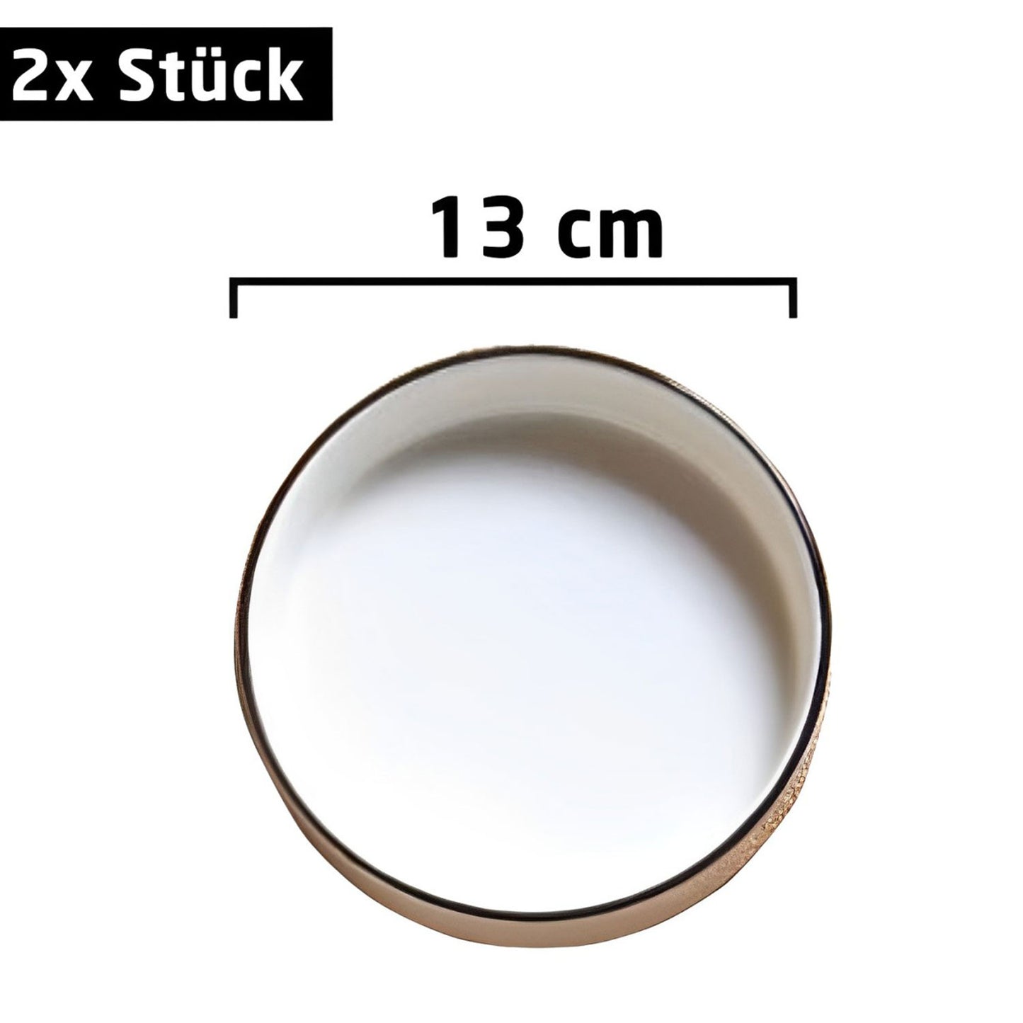 Exklusives Frühstückset 12-Teilig 6 Personen Handmade