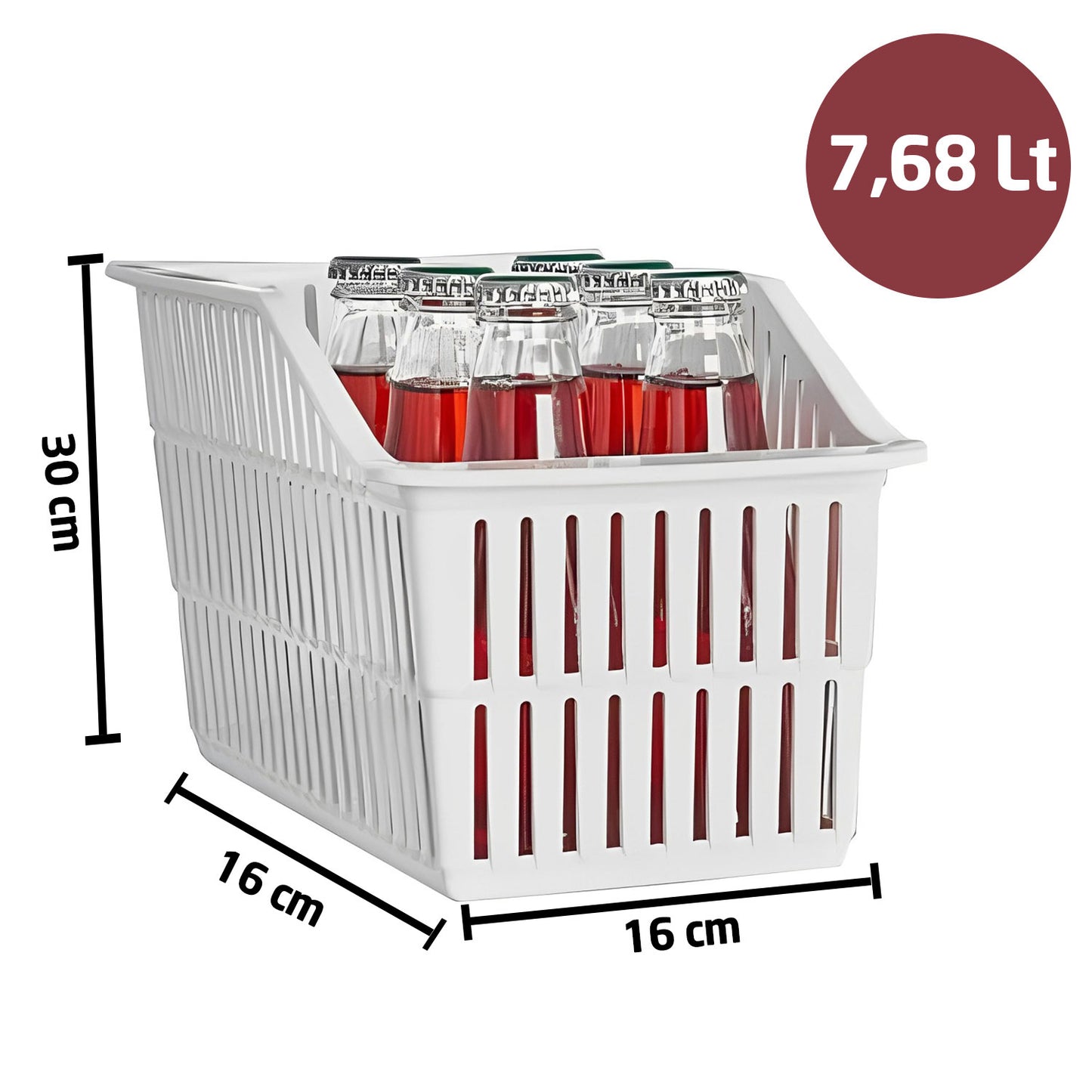 Ablagefächer für Kühlschrank 6x Stück