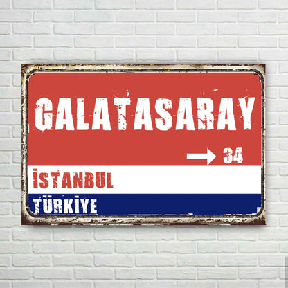 Galatasaray Istanbul Nostalgie Wandbild