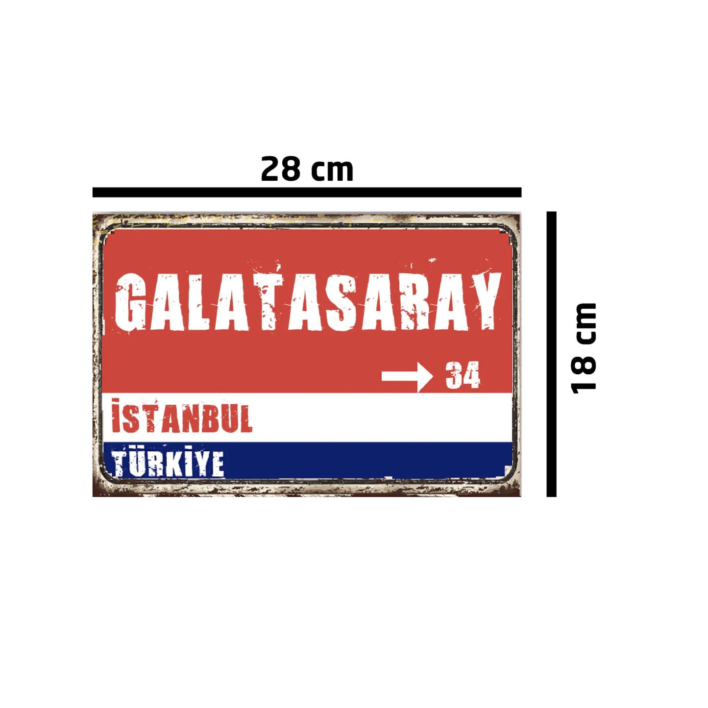 Galatasaray Istanbul Nostalgie Wandbild