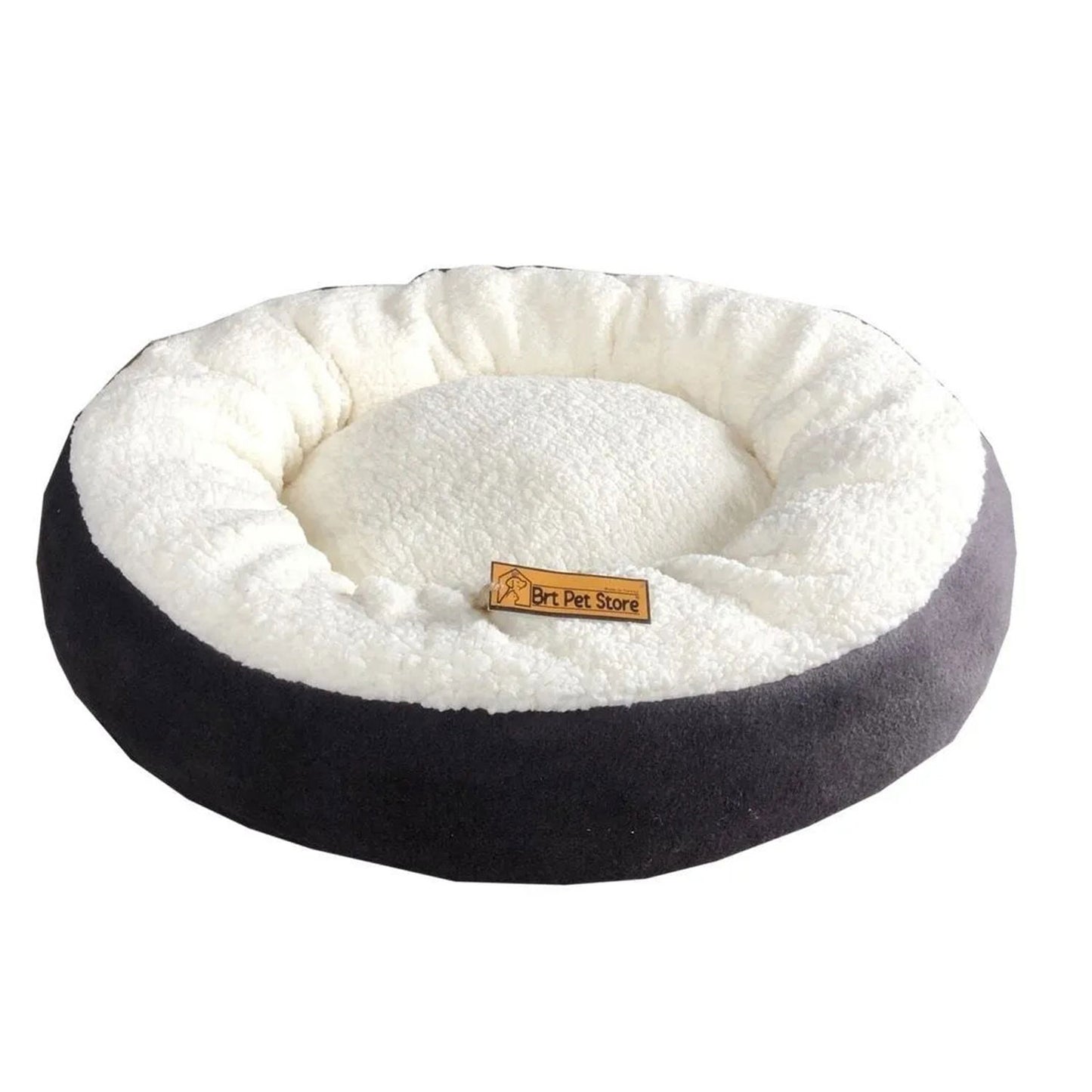 Katzenkissen Katzenbett 55cm in Grau & Rot Extra Soft Tierkissen