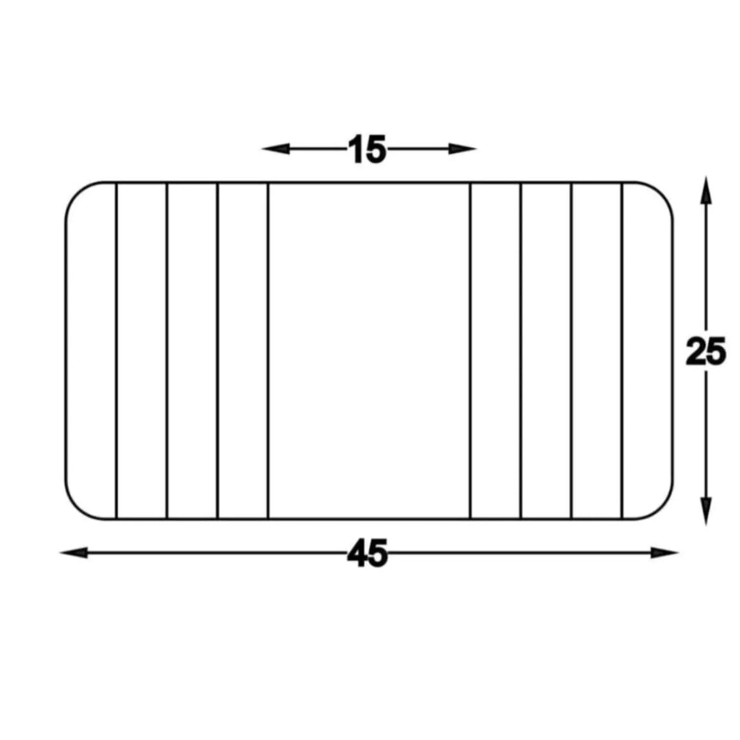 Sofa-Tablett geeignet als Beistelltisch / Couch Ablage in 2x Größen Braun
