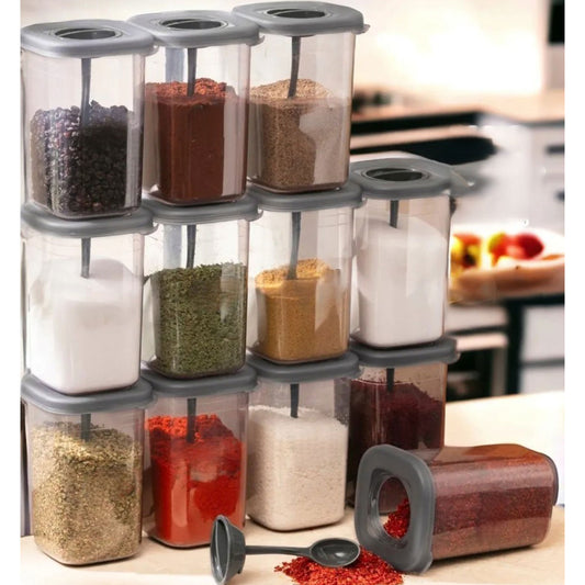Vorratsdosen / Gewürzdosen 12'er Set 450ml Aufbewahrungsboxen Küche