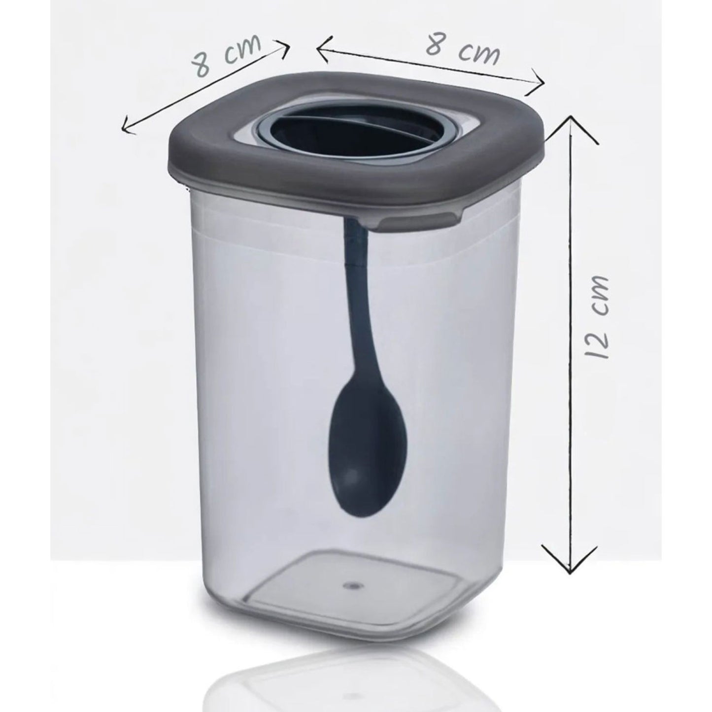 Vorratsdosen / Gewürzdosen 12'er Set 450ml Aufbewahrungsboxen Küche