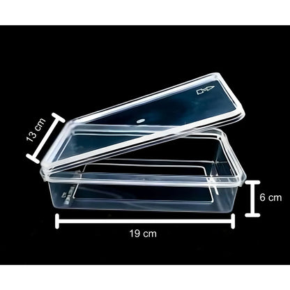 Aufbewahrungsboxen 10-Teilig 1-Liter Transparent