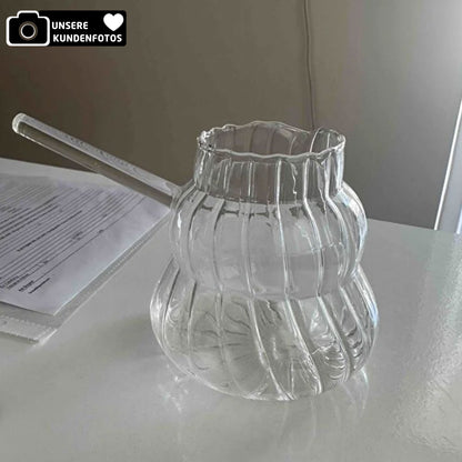 Exklusiver Glas Espressokocher 450ml