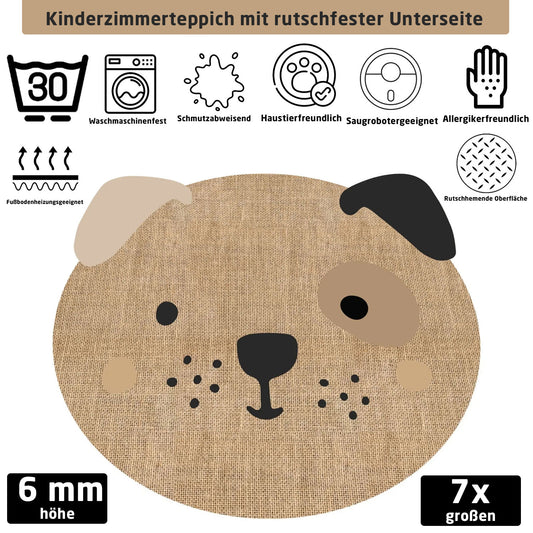 Teppich in Katzenmuster Teppichläufer in 7x Größen