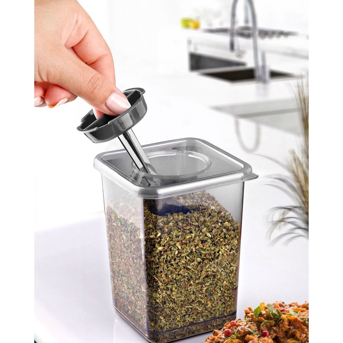Gewürzdosen Set 6-Teilig 550ml