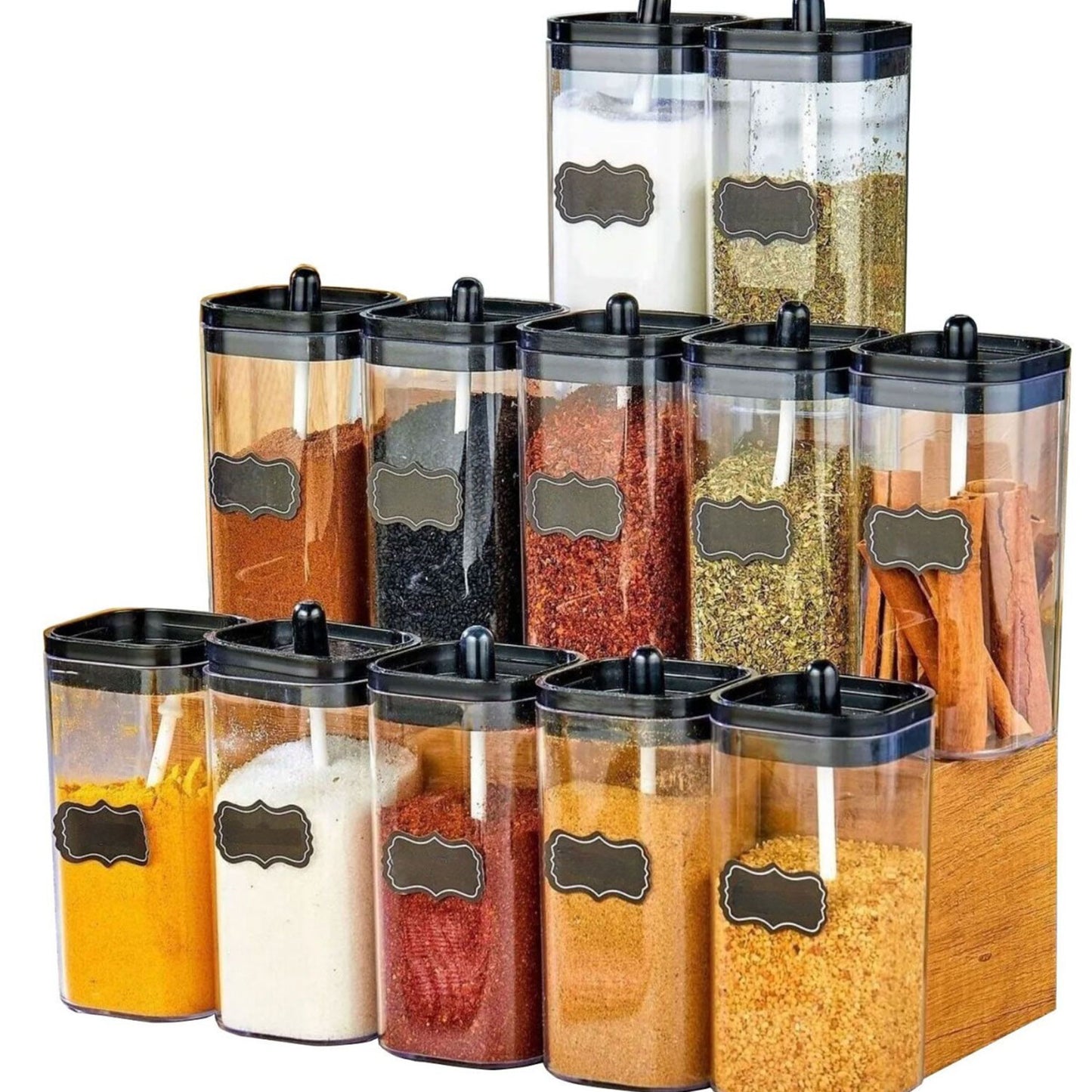 Gewürzdosen Set 12-Teilig 300ml