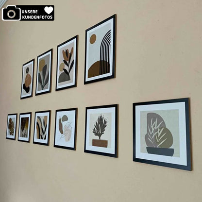 10-Teiliges Wandbild