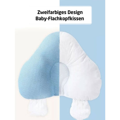 Babykissen aus 100%Baumwolle 35x45cm Nackenstütze Plattkissen