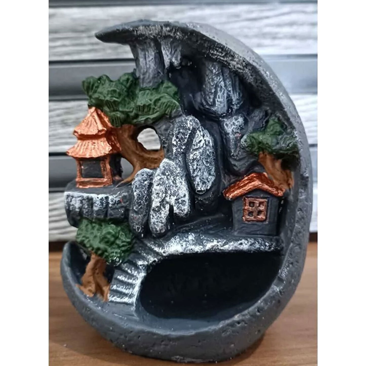 Mini Räucherwasserfall mit Räuchergefäß