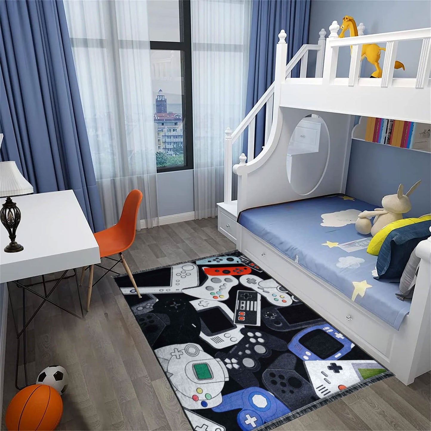 Gamer Teppich 8x Größen