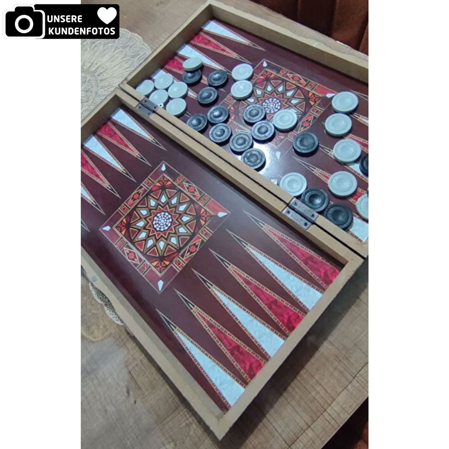 Backgammon Tavla Set