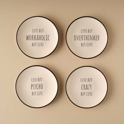 Desertteller Set 4-Teilig Cute But Design