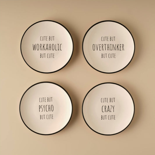 Desertteller Set 4-Teilig Cute But Design