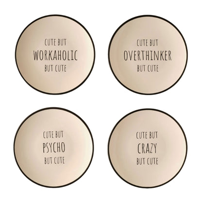 Desertteller Set 4-Teilig Cute But Design