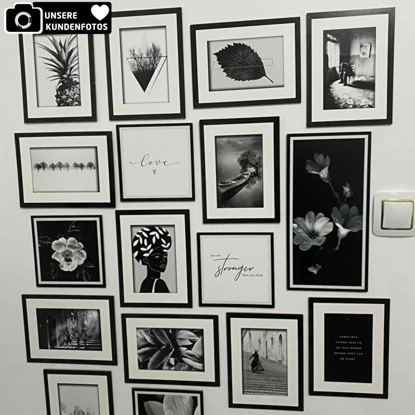 Art Deco Wandbilder 12-Teilig