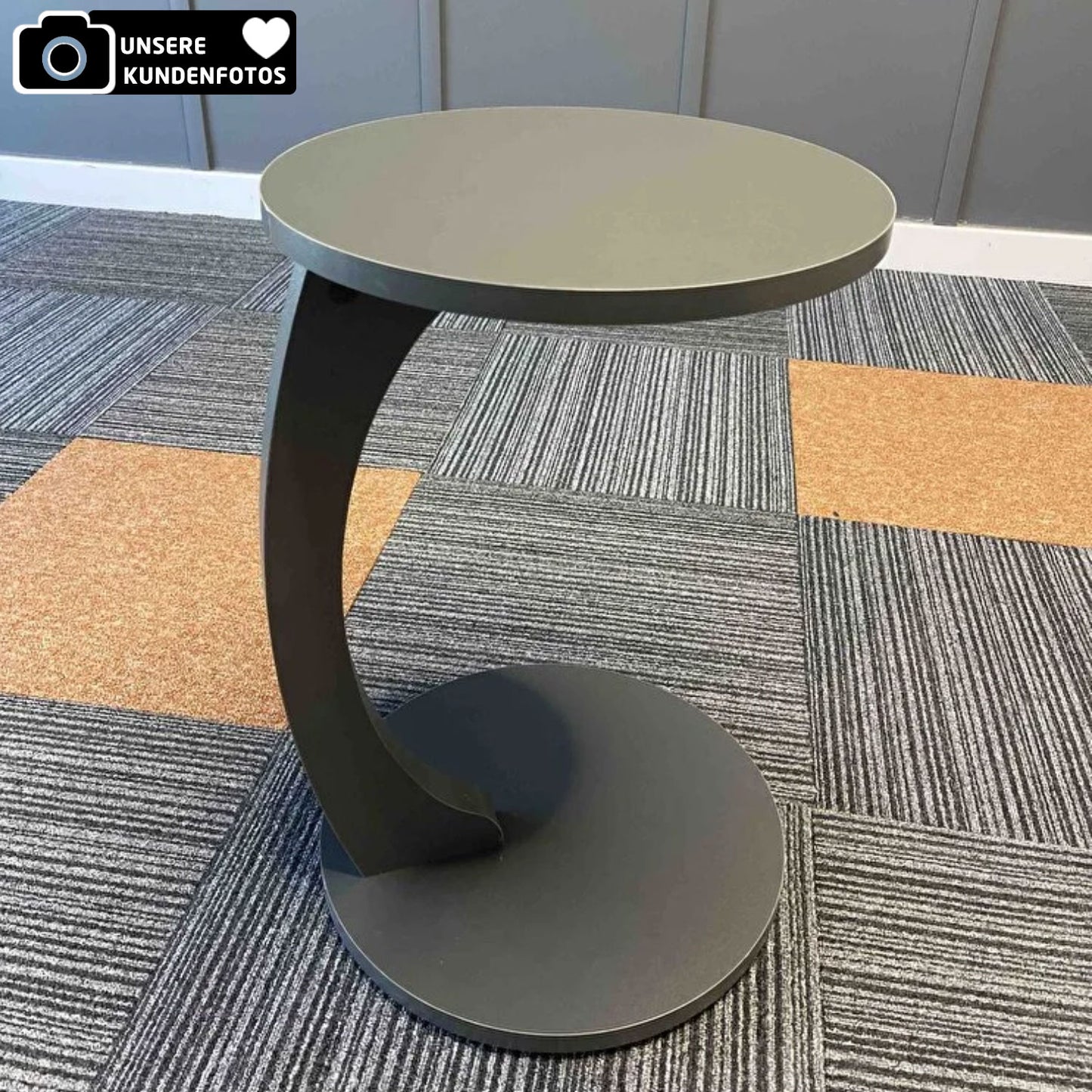 Beistelltisch mit Rollen in 3x Farben