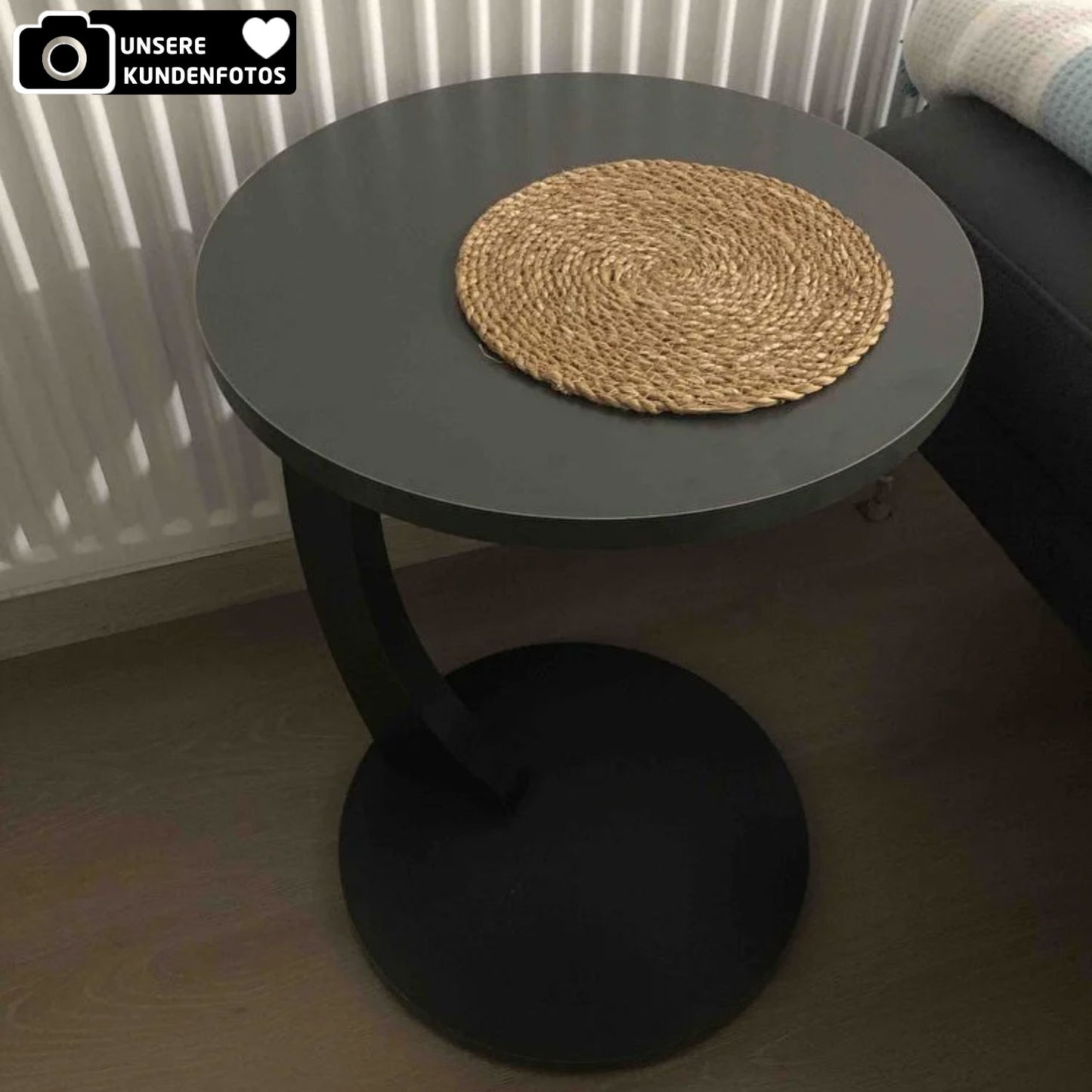 Beistelltisch mit Rollen in 3x Farben