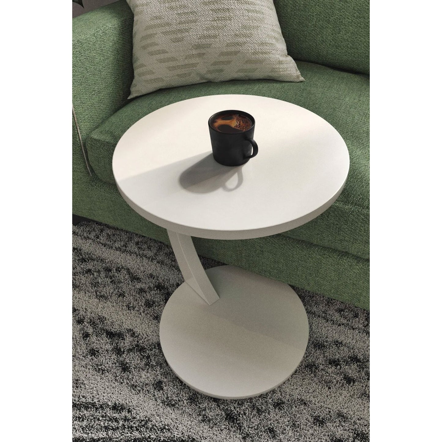 Beistelltisch mit Rollen in 3x Farben