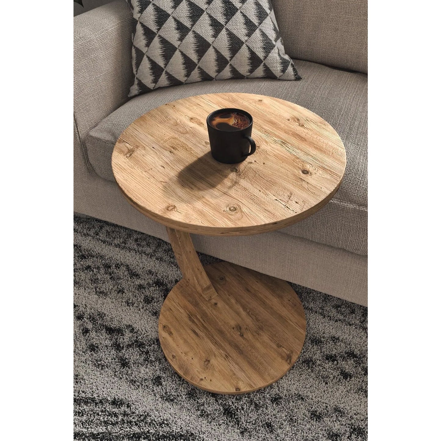 Beistelltisch mit Rollen in 3x Farben