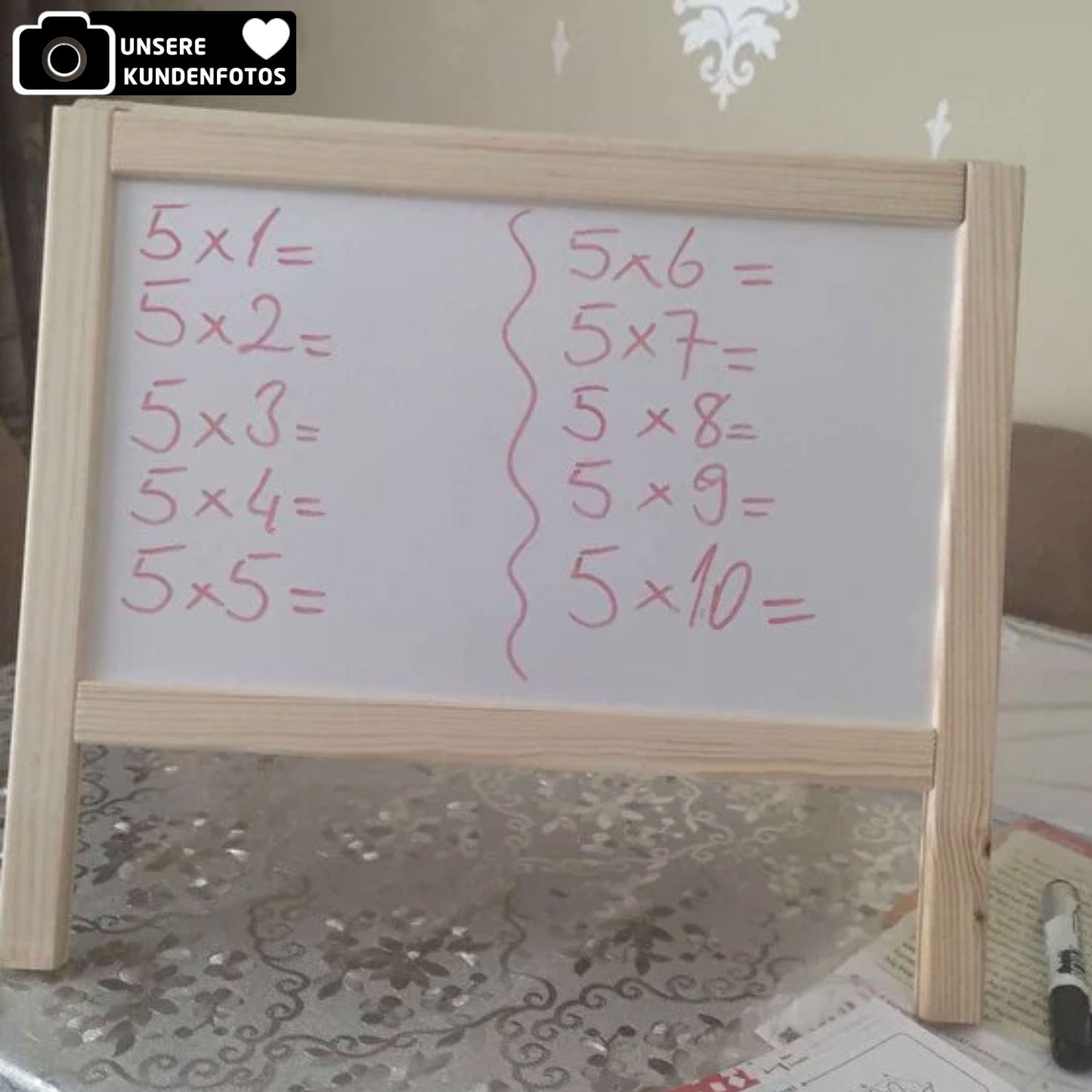 Kinder Schreibtafel beidseitig