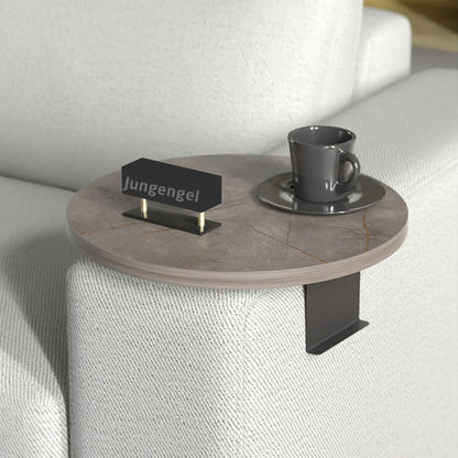Robustes Sofatablett in 4x Farben Holz & Metall