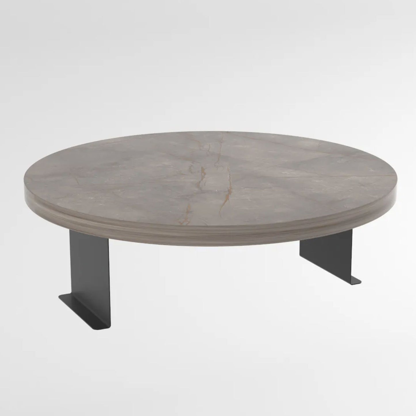 Robustes Sofatablett in 4x Farben Holz & Metall