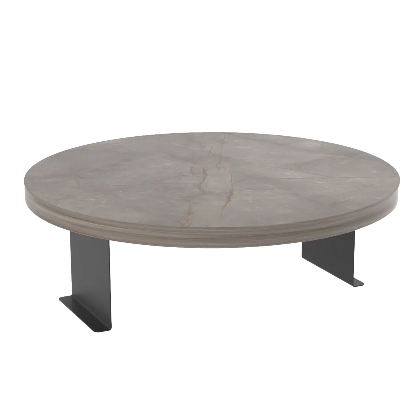 Robustes Sofatablett in 4x Farben Holz & Metall
