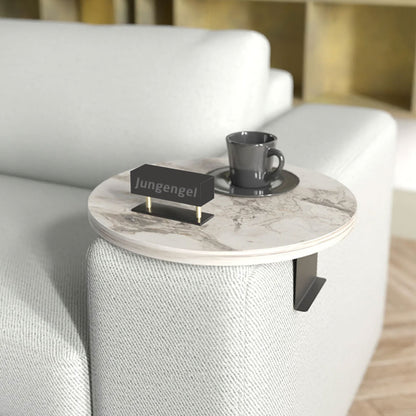 Robustes Sofatablett in 4x Farben Holz & Metall