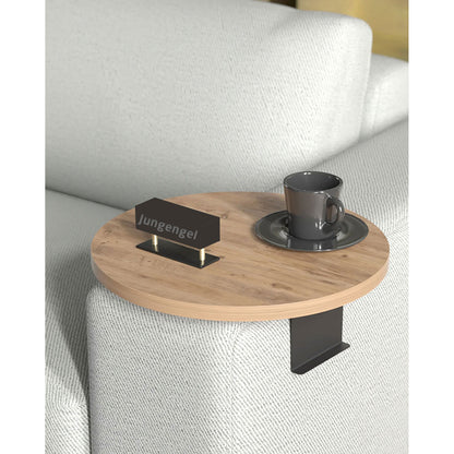 Robustes Sofatablett in 4x Farben Holz & Metall