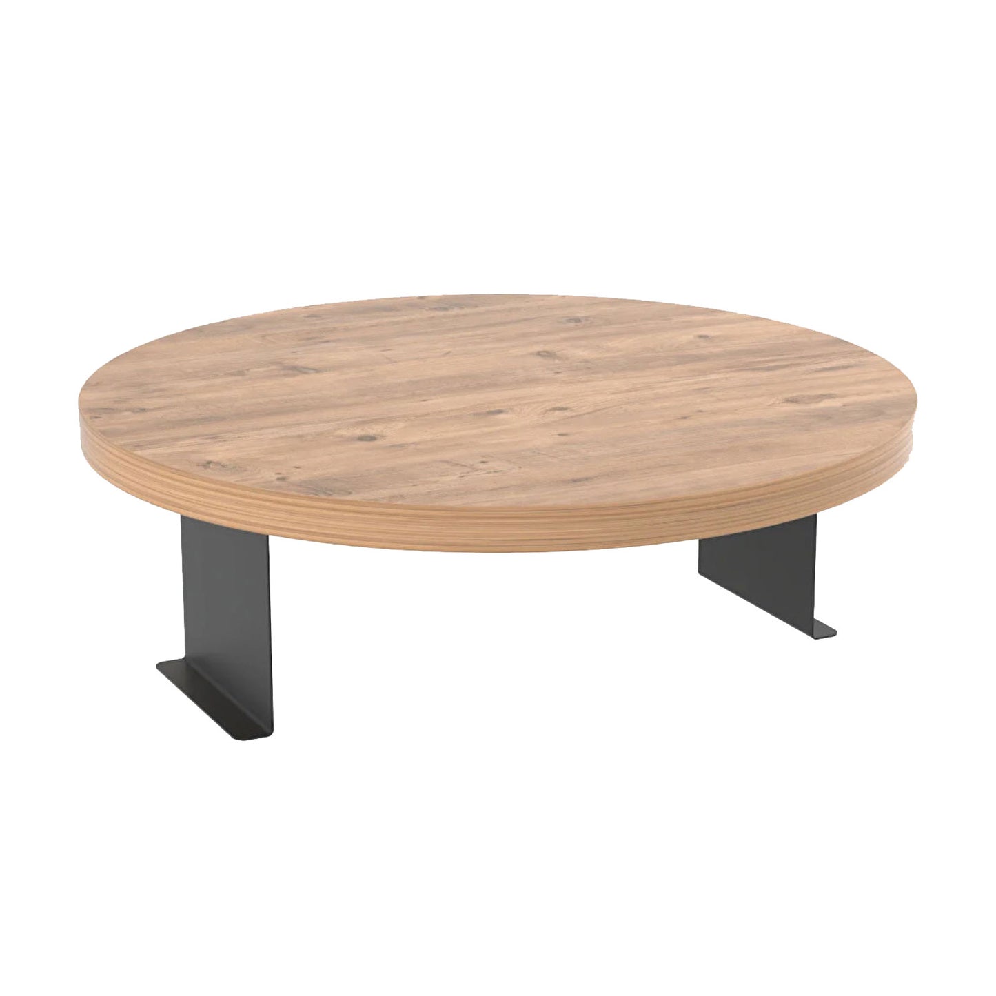 Robustes Sofatablett in 4x Farben Holz & Metall
