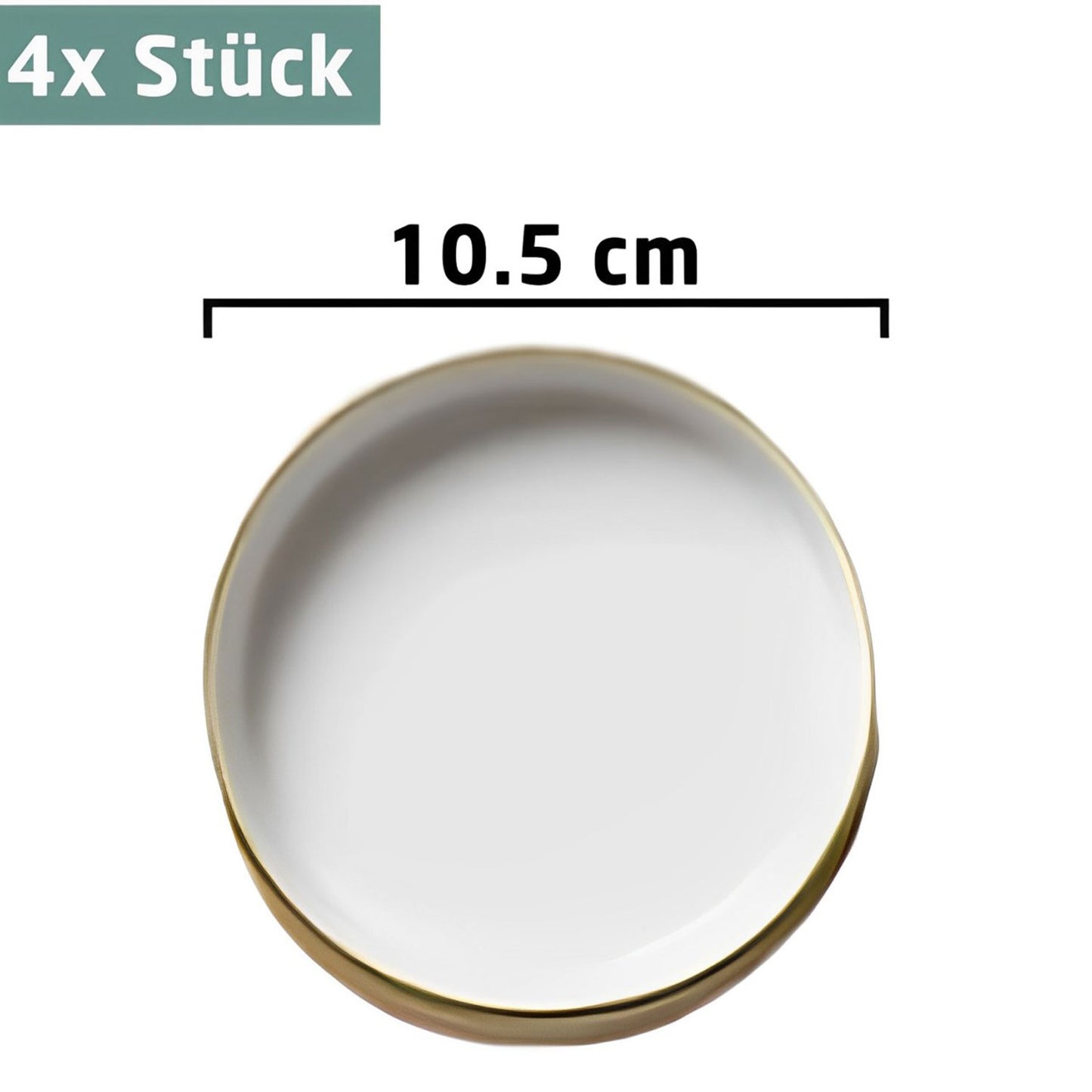 Exklusives Frühstückset 14-Teilig 6 Personen Handmade Skandinavien Green