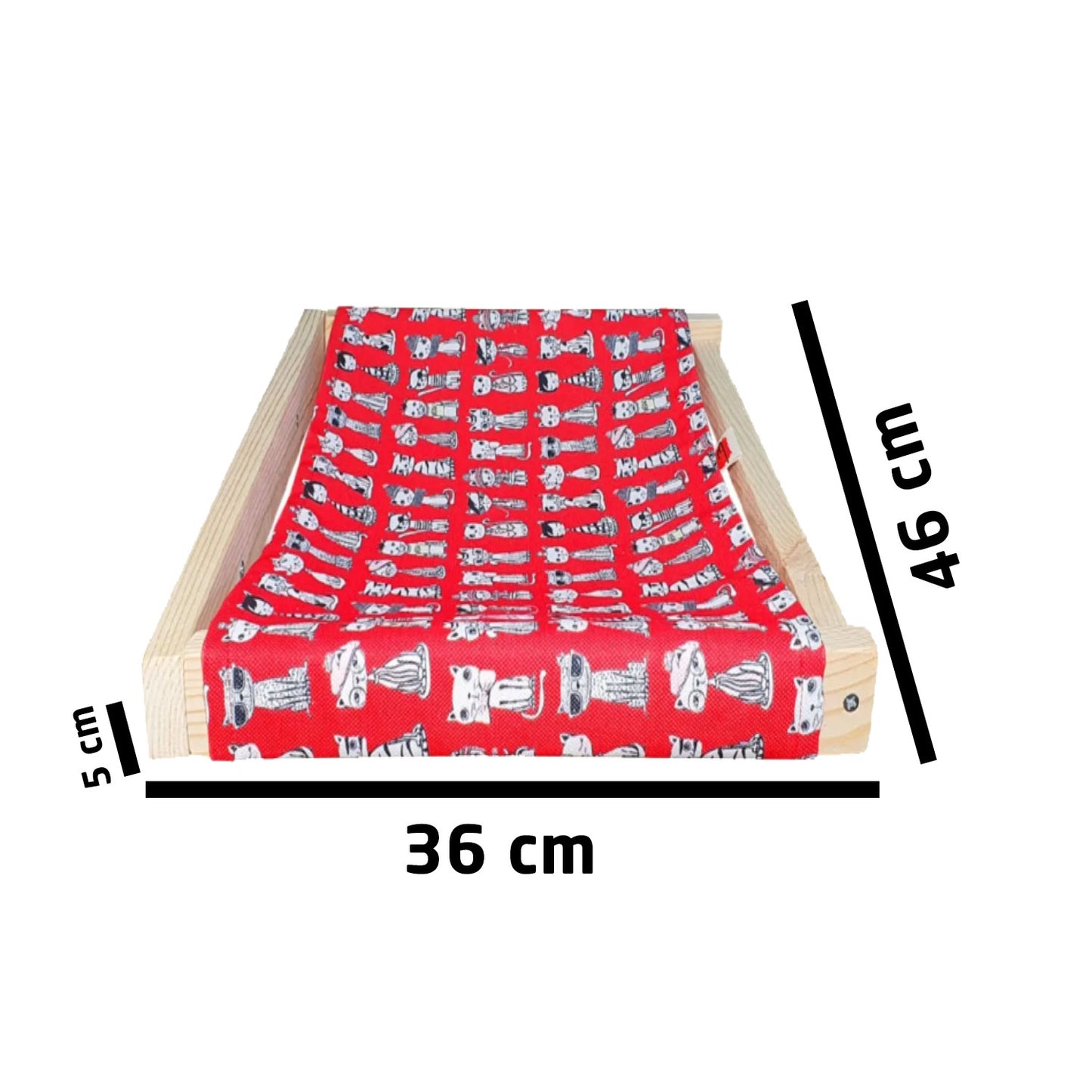 Hängematte & Leiter für Katzen 4x Designs