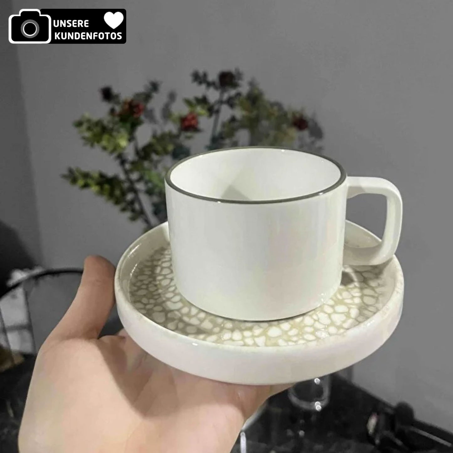 Heda Tee- / Kaffeetassen Set 4-Teilig 2-Personen