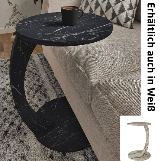 Beistelltisch mit Rollen in 2x Farben Marmor