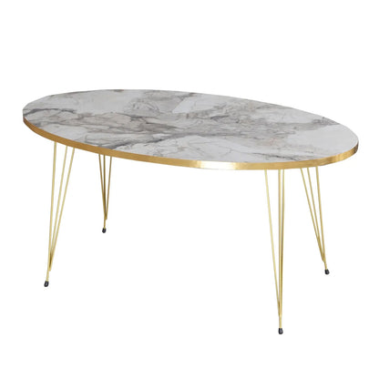 Couchtisch & Beistelltische 4'er Set Oval 4x Farben