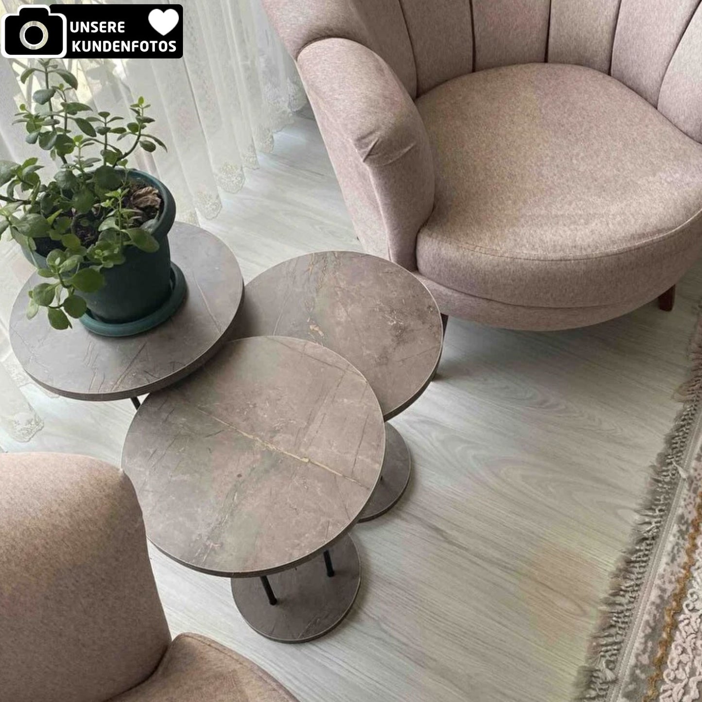 Moderne Beistelltische 5x Designs
