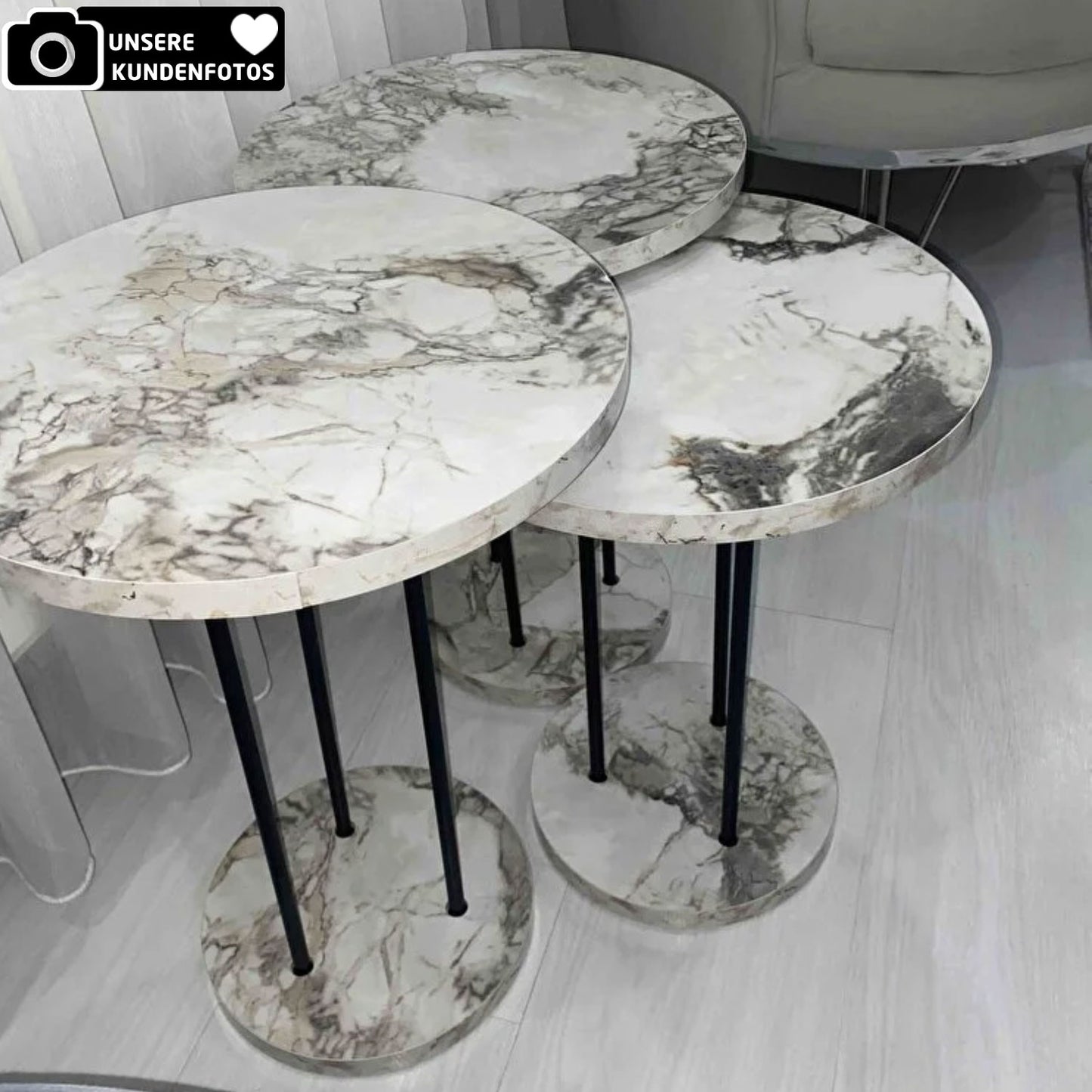 Moderne Beistelltische 5x Designs