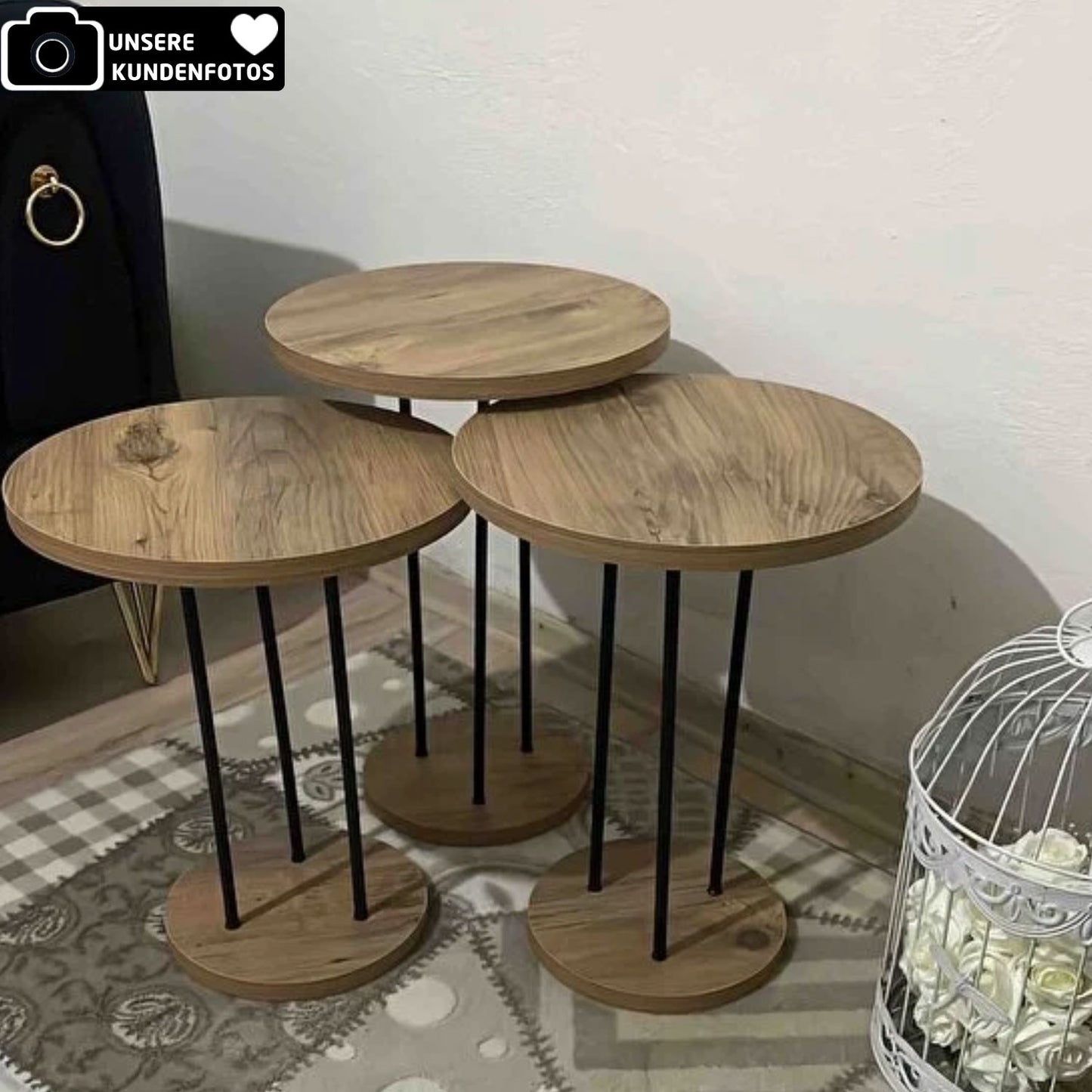 Moderne Beistelltische 5x Designs
