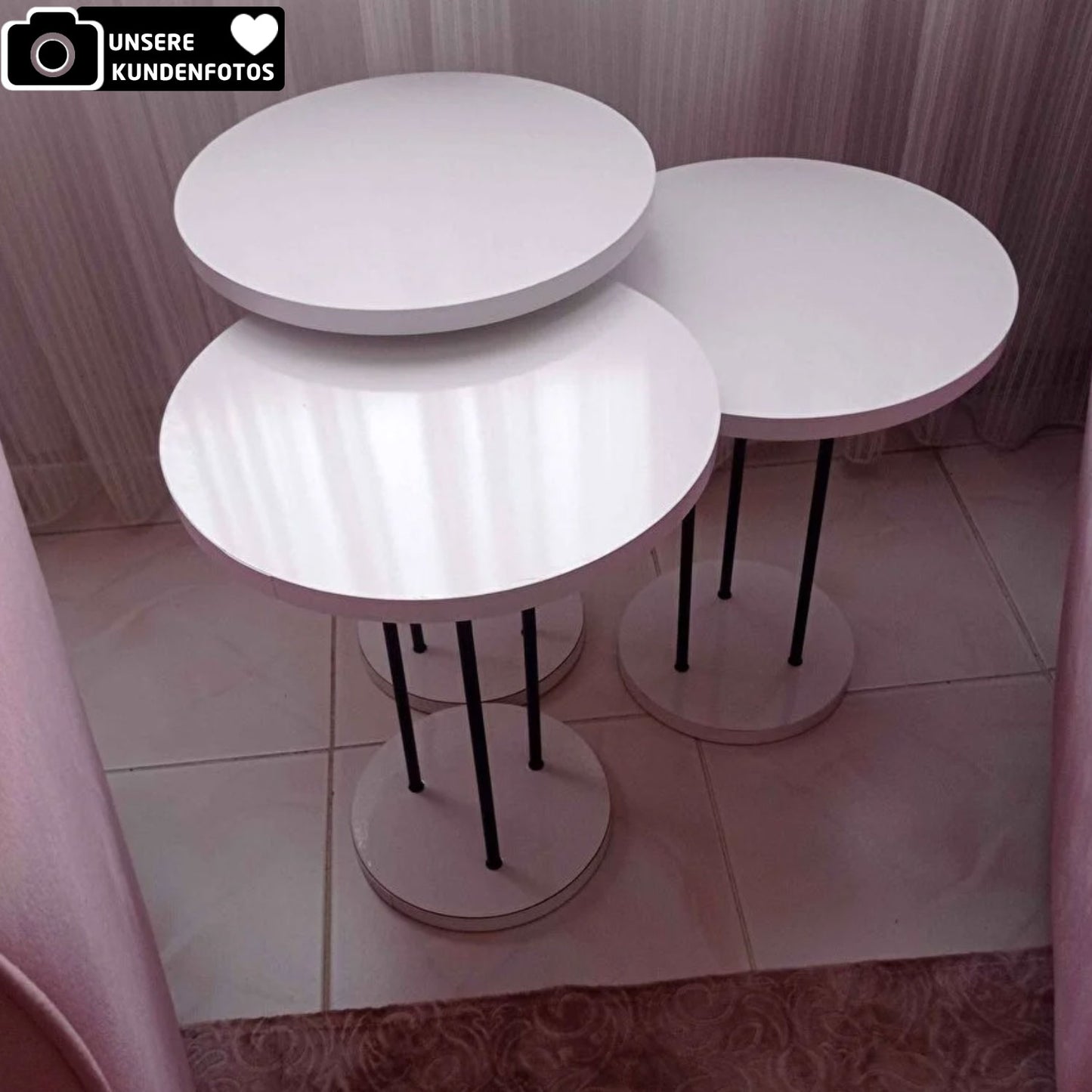 Moderne Beistelltische 5x Designs