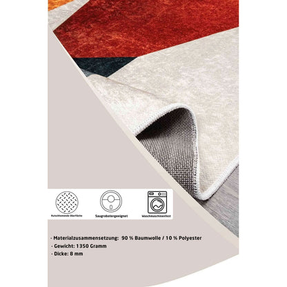 Teppich Aztek Design 8x Größen in Grau