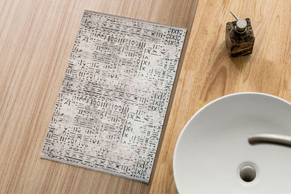 Teppich Aztek Design 8x Größen in Grau