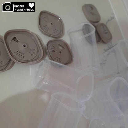 Gewürzbehälter 12x Stück 3x Designs 350ml