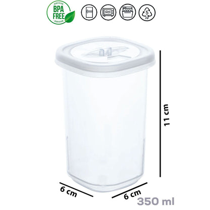 Gewürzbehälter 12x Stück 3x Designs 350ml