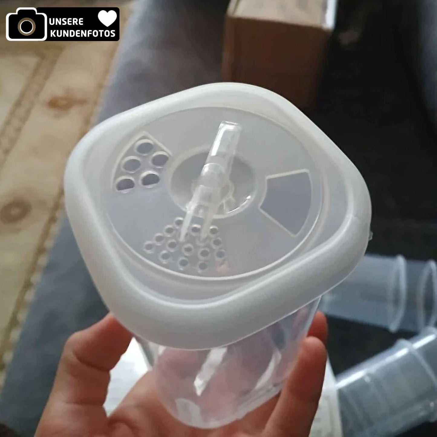 Gewürzbehälter 12x Stück 3x Designs 350ml