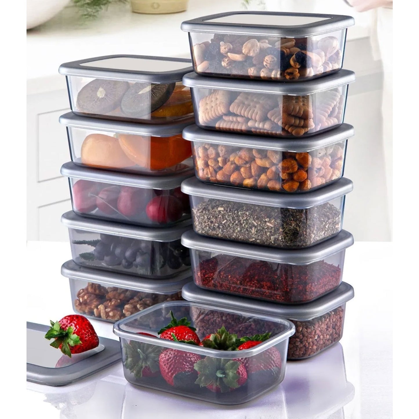 Frischhalteboxen 12-Teilig 250ml