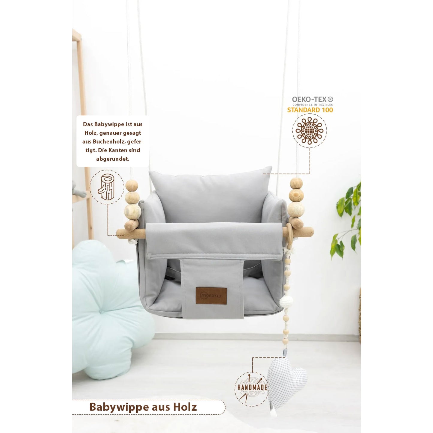 Babyschaukel 3x Farben